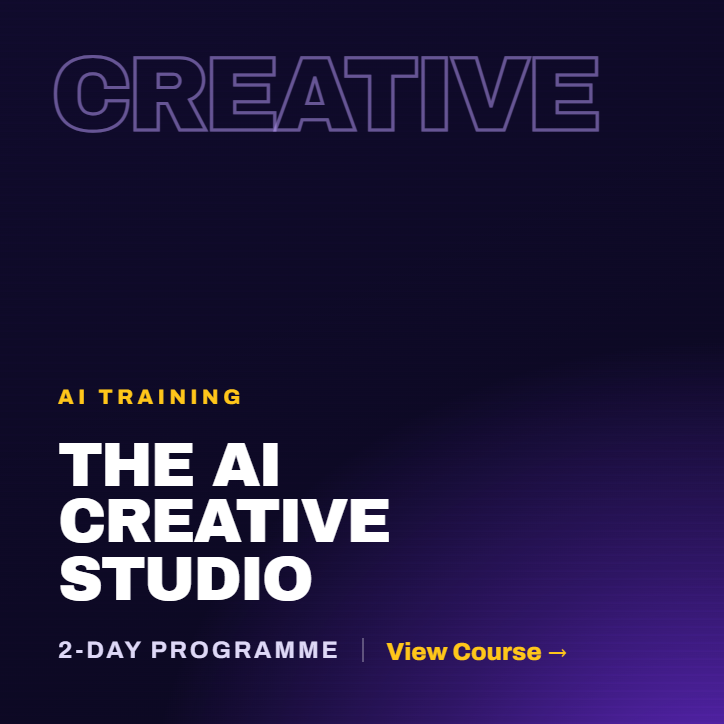 ai creative studio training
